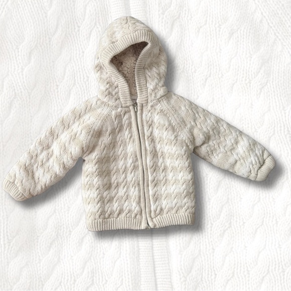 Angel Dear Other - Angel Dear Soft Cream Knit Fabric